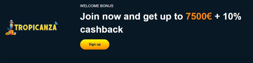 Tropicanza - Best Online Casino